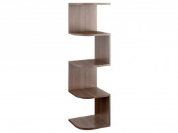 Угловая настенная полка Полки Снейк-1