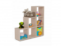 Стеллаж в детскую Мебвилл Стильный -1 1090 х 1080 / СС-  