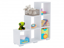 Стеллаж в детскую Мебвилл Стильный -1 1090 х 1080 / СС-  