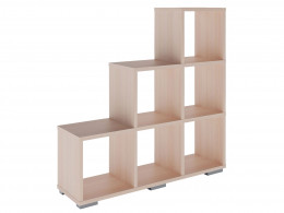 Стеллаж в детскую Мебвилл Стильный -1 1090 х 1080 / СС-  
