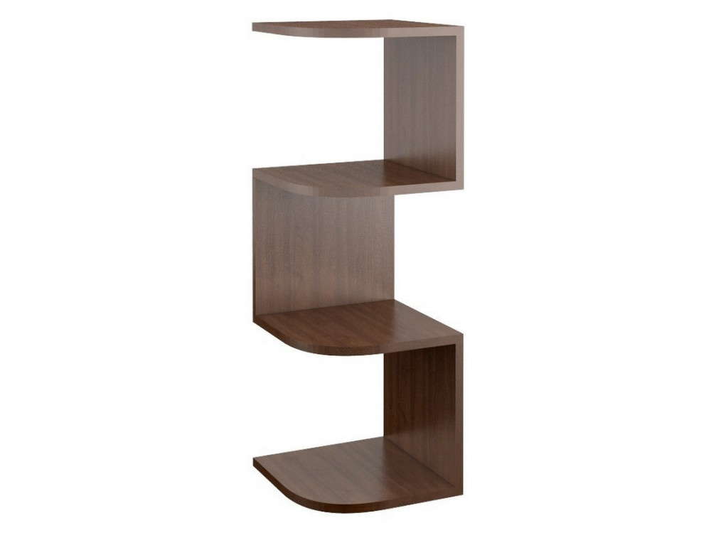 Угловая настенная полка Полки Снейк-2