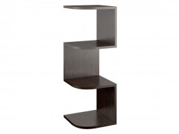 Угловая настенная полка Полки Снейк-2