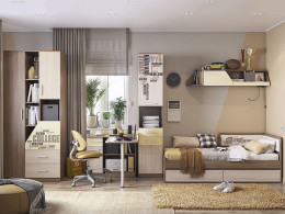 Детская кровать МебельСон Колледж 