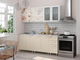 Кухонный гарнитур BTS Латте 200 см