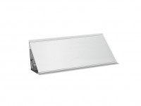 Плинтус алюминиевый гладкий