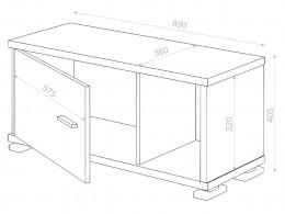 Стеллаж СБ-30