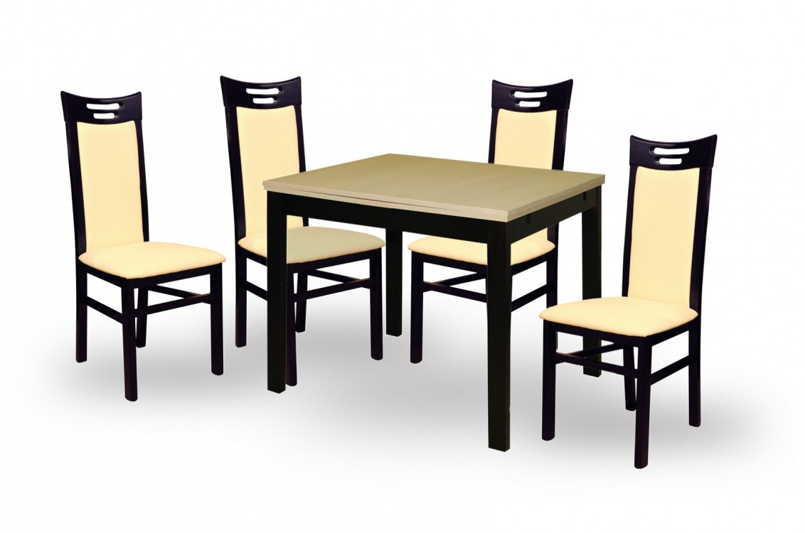 Обеденная группа из массива дерева  Фиоре 4 + 4 шт. Парма