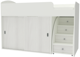 Кровать чердак Малыш Купе