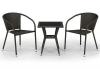 Комплект плетеной мебели из искусственного ротанга  T25A/Y137C-W53 / T25B/Y137C-W56 2Pcs