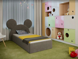 Детская кровать с подъемным механизмом  Кровать детская с подъемным механизмом Микки