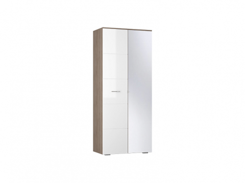 Шкаф 2-хстворчатый с зеркалом правый (440) Барселона 90 см