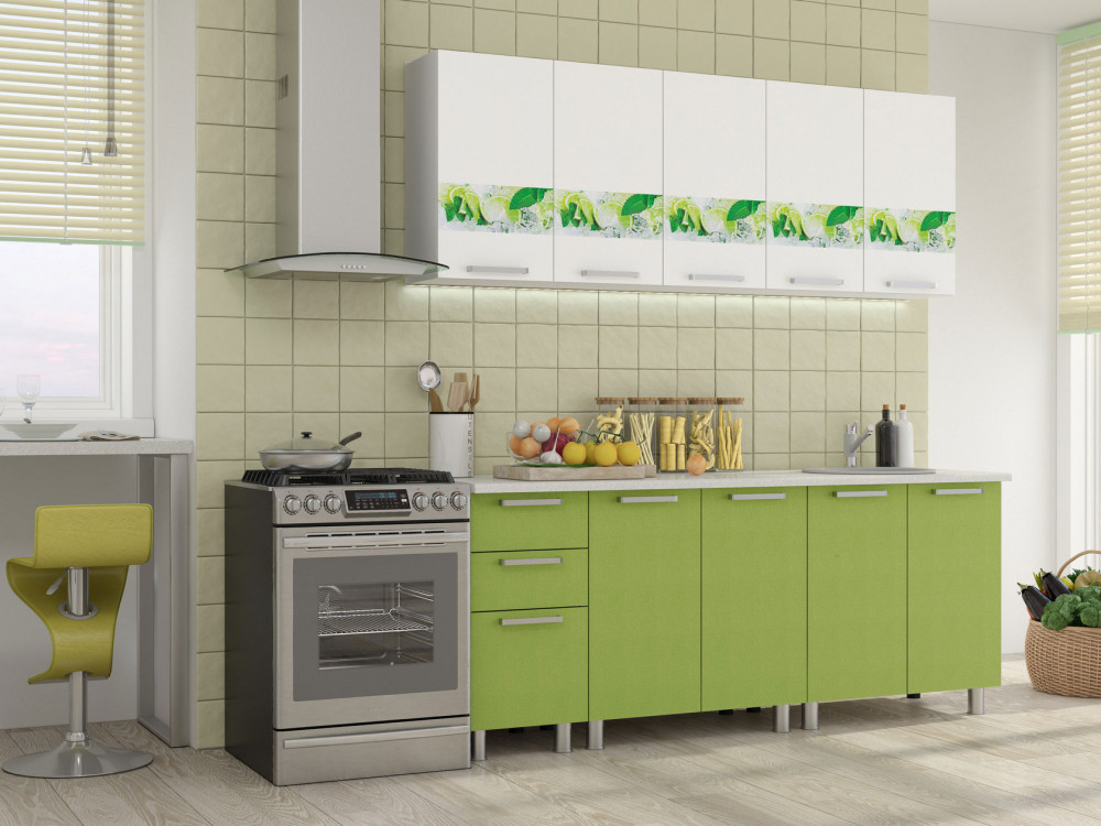 Кухонный гарнитур BTS Скарлетт 200 см