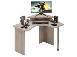 Компьютерный стол СКЛ-ИгрУгл120 БЕ+НКИЛ-