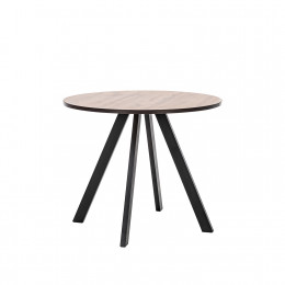 Стол Leset Франк, Дуб вотан/опоры Черные