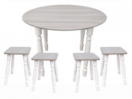 Комплект обеденный с круглым столом 