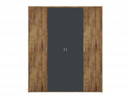 Шкаф распашной  4-х дверный Вега Бавария