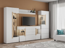 Комод Милана 2 двери 4 ящика 1709.М3