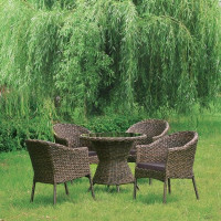 Комплект плетеной мебели из искусственного ротанга  RT-A52 4Pcs