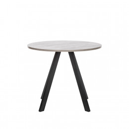 Стол Leset Франк, Цемент/опоры Черные