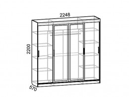 Шкаф купе Базис