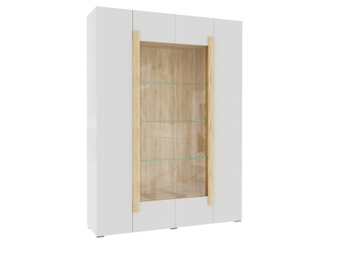 Шкаф-витрина Милана Куба 4-х дверная 1715.М3