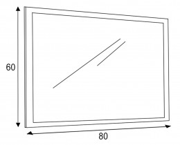 Настенное зеркало BTS Зеркало Сакура