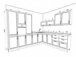 Кухня Стелла 3,6 метра
