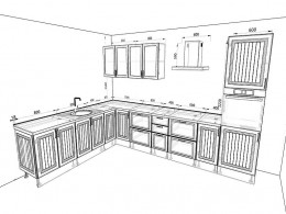 Кухня Принцесса 3,6 метра