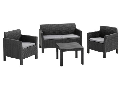 Комплект садовой мебели Keter 17202809 Комплект мебели Orlando set with small  table