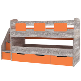 Кровать 2-х ярусная Городок