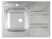 Мойка накладная Иннова IND800.600 ---6C 0L-