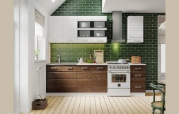 Кухня МДФ 2000 Техно-2