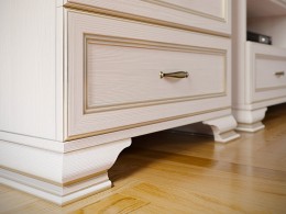 Угловой шкаф-витрина   Сиена