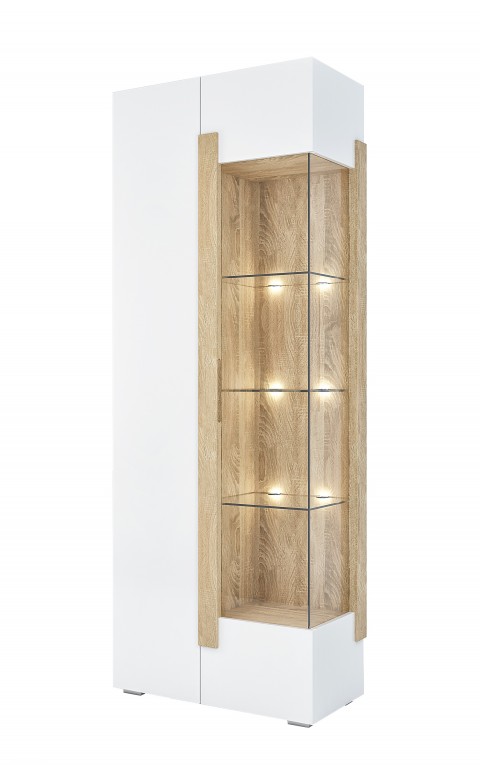 Шкаф-витрина Милана 1701.М3