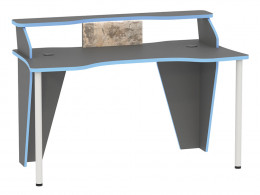 Компьютерный стол Моби Стол компьютерный Индиго 12.61