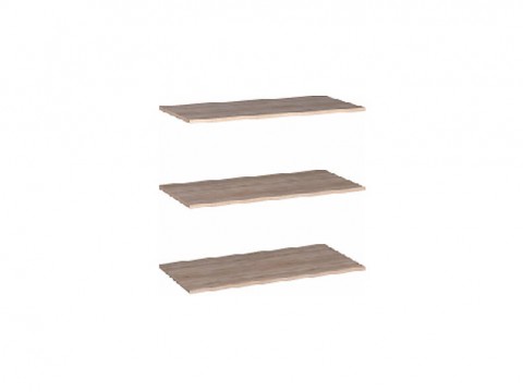 Комплект полок к шкафу 2-хстворчатому (440) Бруно 87 см