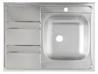 Мойка накладная Иннова IND800.600 ---6C 0R-