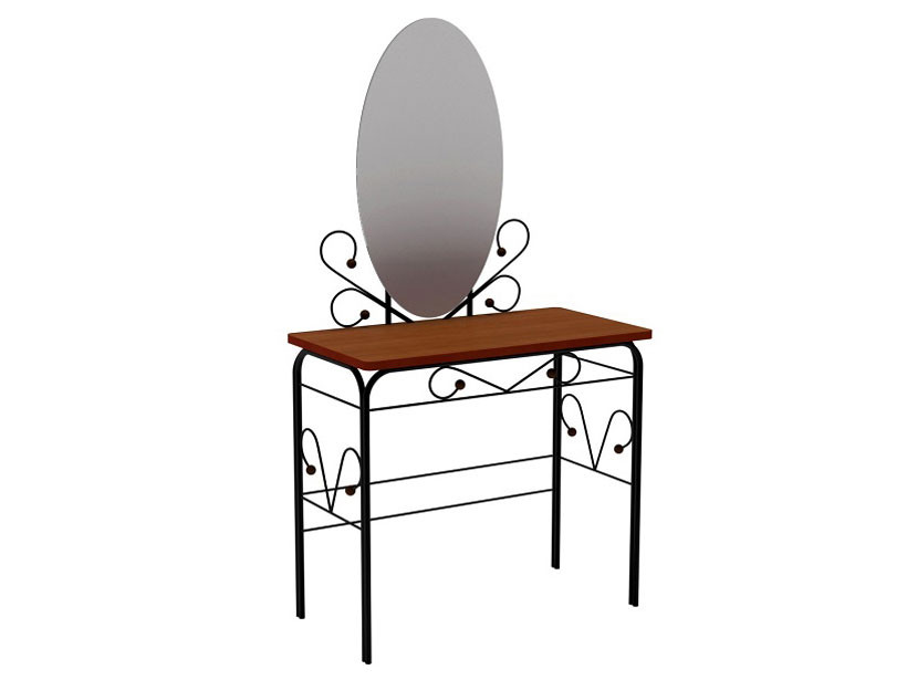 Туалетный столик с зеркалом  Туалетный столик Сандра с ящиком