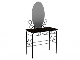 Туалетный столик с зеркалом  Туалетный столик Сандра с ящиком