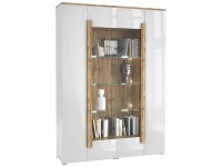 Шкаф-витрина Милана Сахара  4- дверная 1915.М1