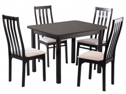 Обеденная группа для столовой и гостиной Мебвилл  Франц 3 + 4 стула