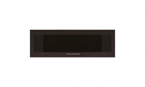 Шкаф навесной Полка встраиваемая 1200 ( стеклодверь) Парма Люкс