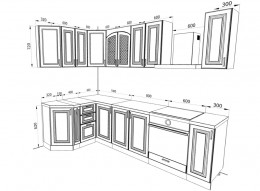 Кухня Ника 3,1 метра