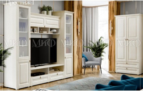 Модульная гостиная Престиж-1, композиция 2